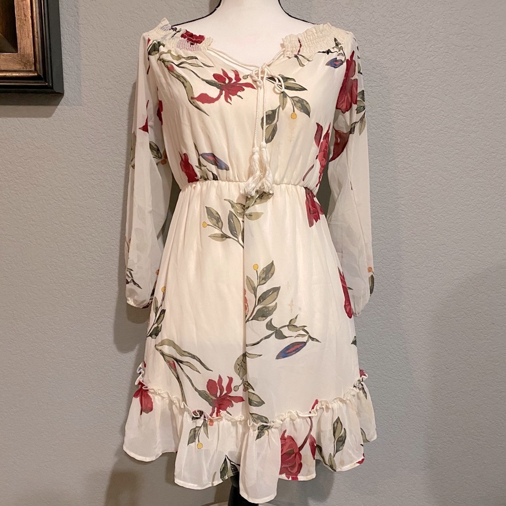 Off the shoulder dress